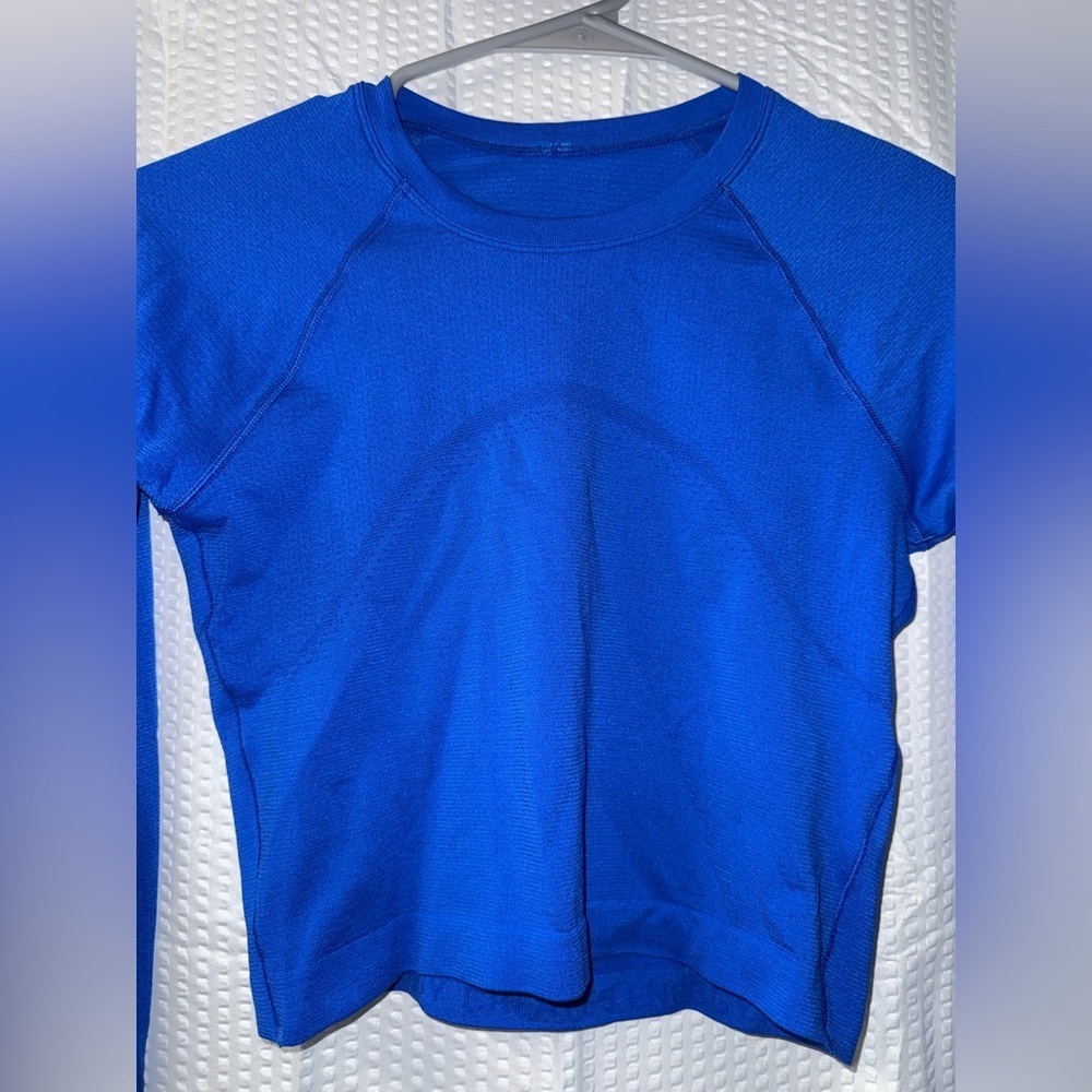 Lululemon Swiftly Tech Cropped Long-Sleeve Shirt 2.0 Size 4 - Picture 3 of 9